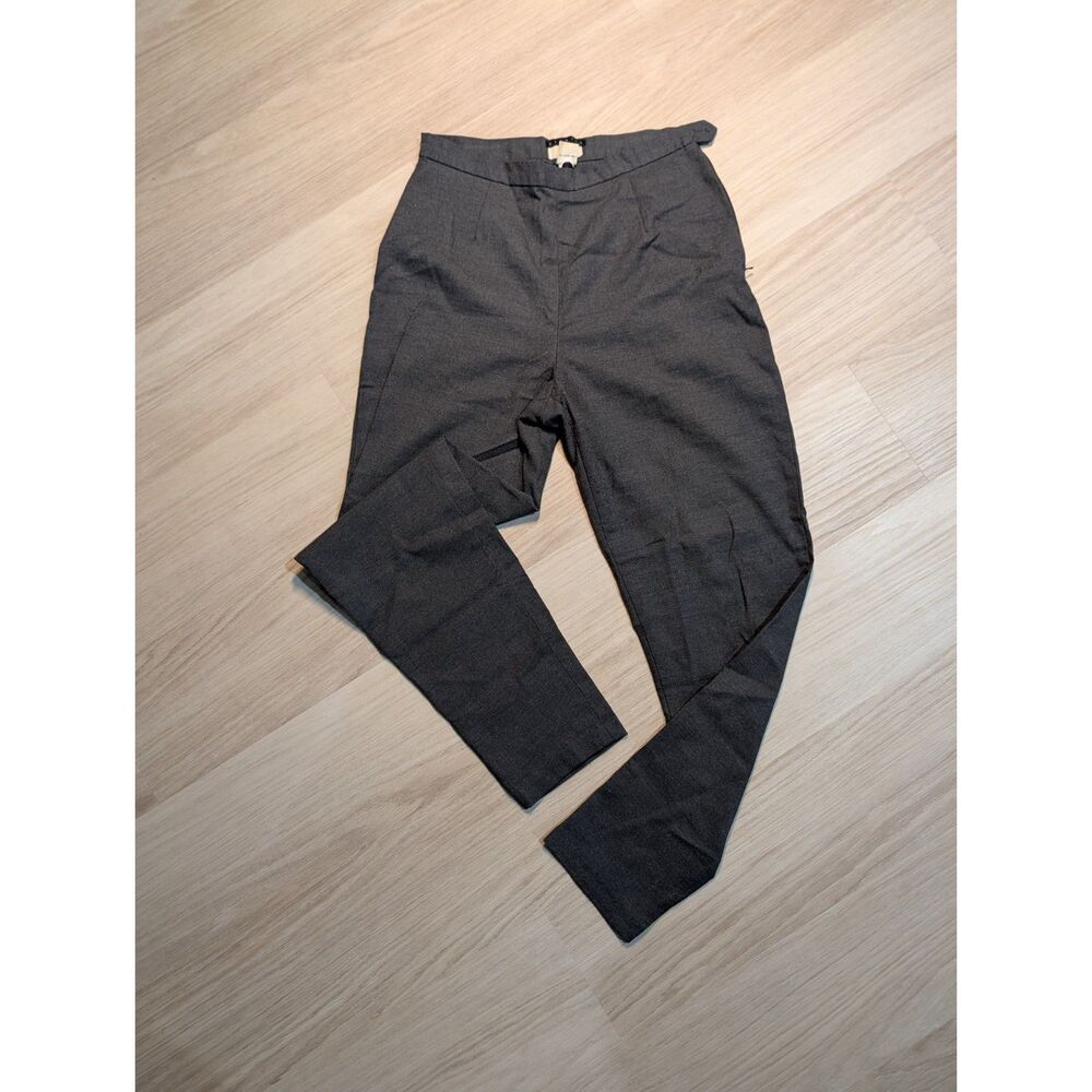 GAP Vintage Gray Pull-On Pants Size L Rayon Blend Wide Leg